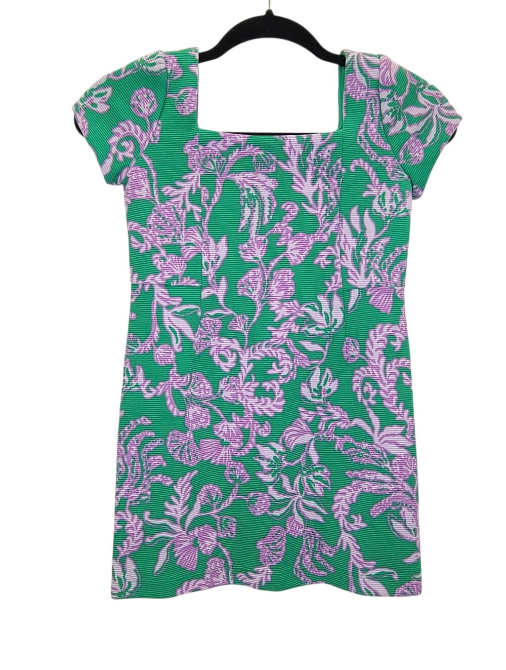 Lilly Pulitzer Mini Montrey Dress Brazilian Green Salty Sandbar 016913 Medium